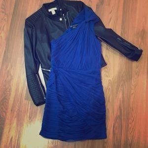 Armani Exchange One Shoulder Cocktail Dress